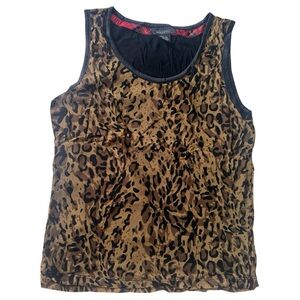 Wild Leopard Print Tank Top